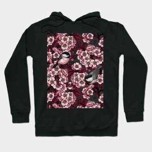 Night cherry garden Hoodie